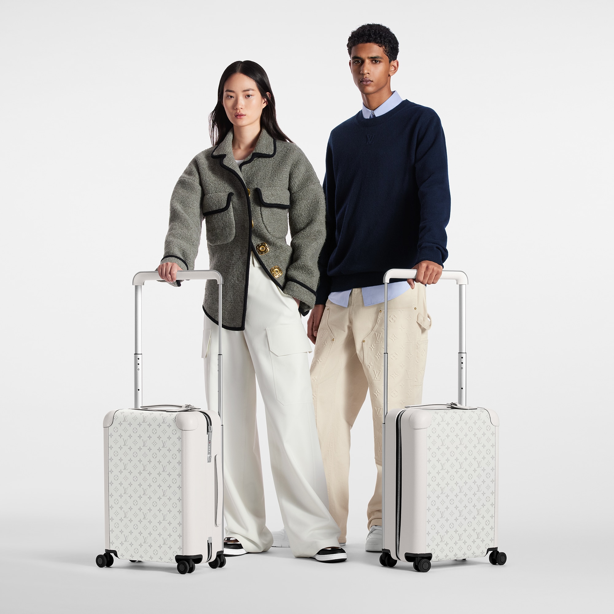 Trolley Horizon 55 Taigarama Uomo Viaggio Valigie con Rotelle | LOUIS VUITTON (Zoom prodotto)