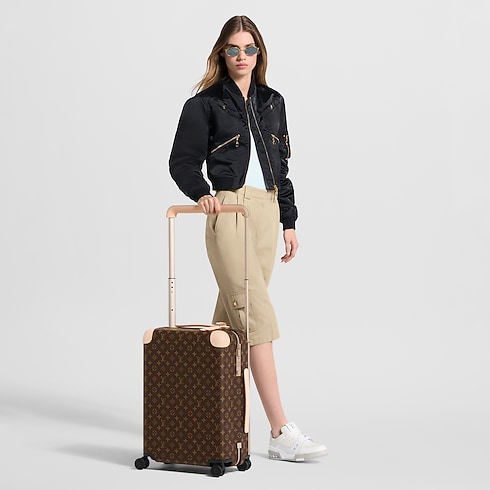 Trolley Horizon 55 Tela Monogram Uomo Viaggio Valigie con Rotelle | LOUIS VUITTON (Zoom prodotto)