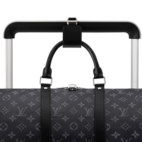 Trolley Horizon 55 Tela Monogram Macassar Uomo Viaggio Valigie con Rotelle | LOUIS VUITTON (Zoom prodotto)