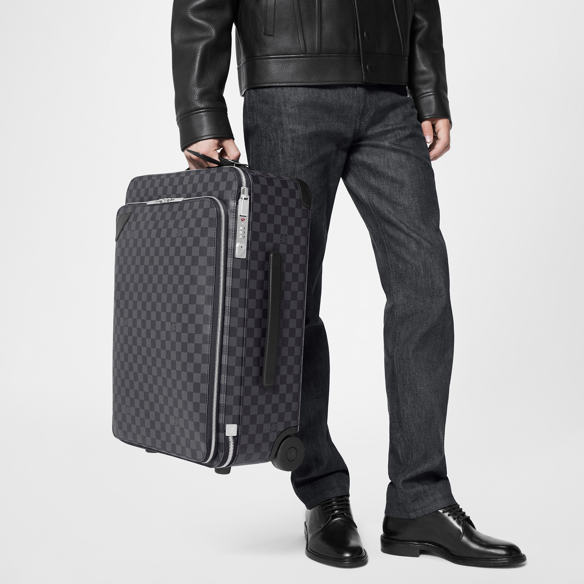 Trolley Pégase Tela Damier Graphite Uomo Viaggio Tutte le Valigie e Accessori | LOUIS VUITTON (Zoom prodotto)