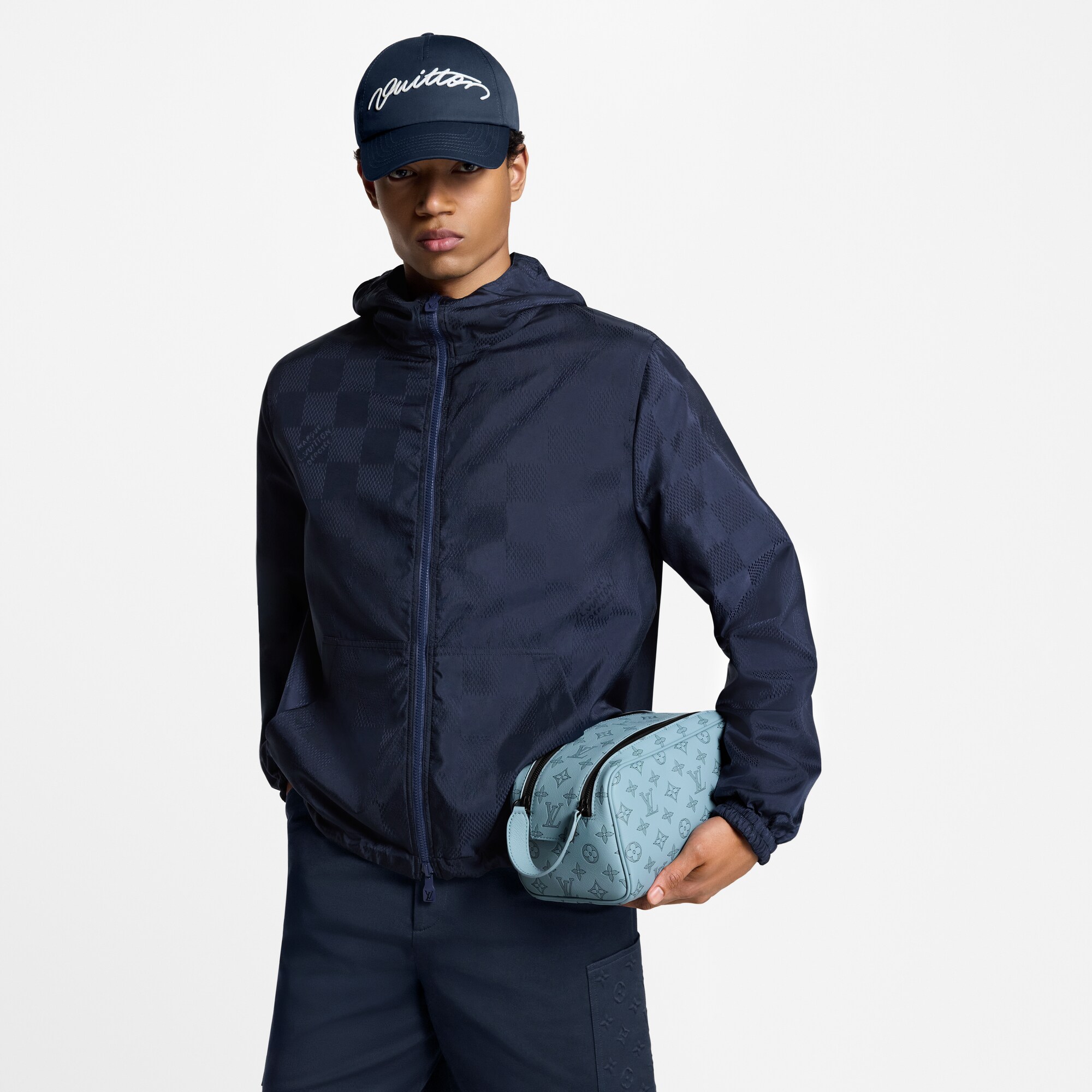 Trousse toilette Dopp Kit Monogram Shadow Uomo Viaggio Accessori da Viaggio | LOUIS VUITTON (Zoom prodotto)