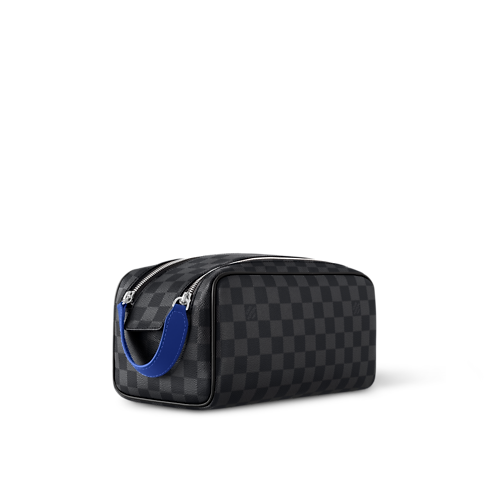 Trousse toilette Dopp Kit Tela Damier Graphite Uomo Viaggio Accessori da Viaggio | LOUIS VUITTON (Zoom prodotto)