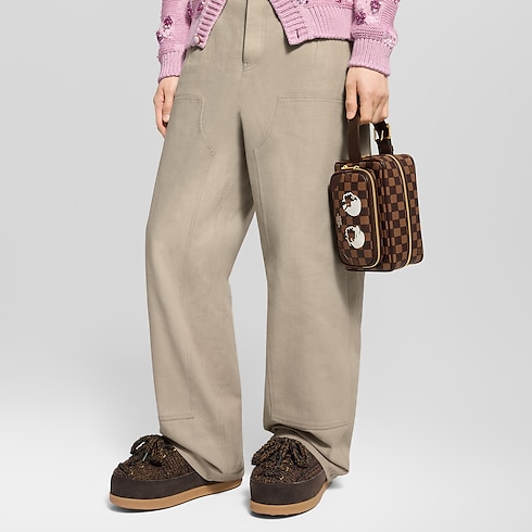 Trousse toilette Dopp Kit Tela Damier Ébène Uomo Viaggio Accessori da Viaggio | LOUIS VUITTON (Zoom prodotto)