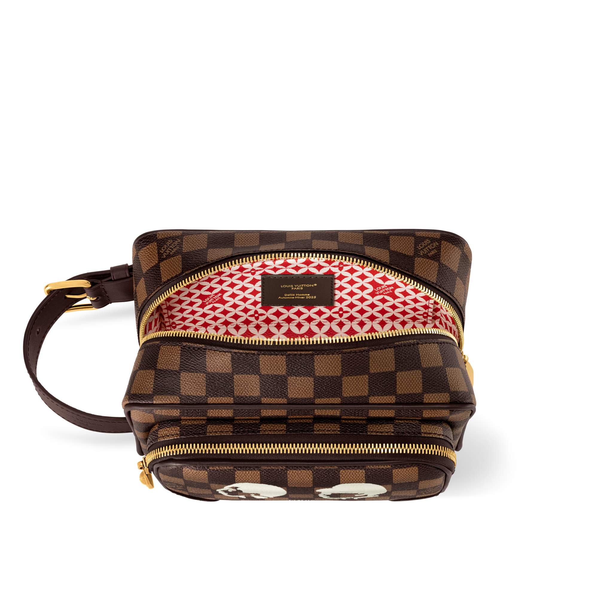 Trousse toilette Dopp Kit Tela Damier Ébène Uomo Viaggio Accessori da Viaggio | LOUIS VUITTON (Zoom prodotto)