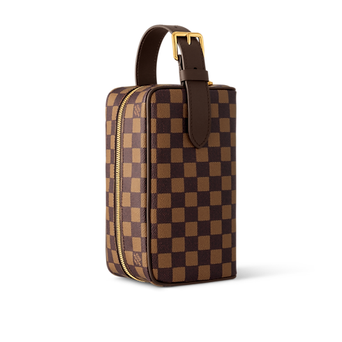 Trousse toilette Dopp Kit Tela Damier Ébène Uomo Viaggio Accessori da Viaggio | LOUIS VUITTON (Zoom prodotto)