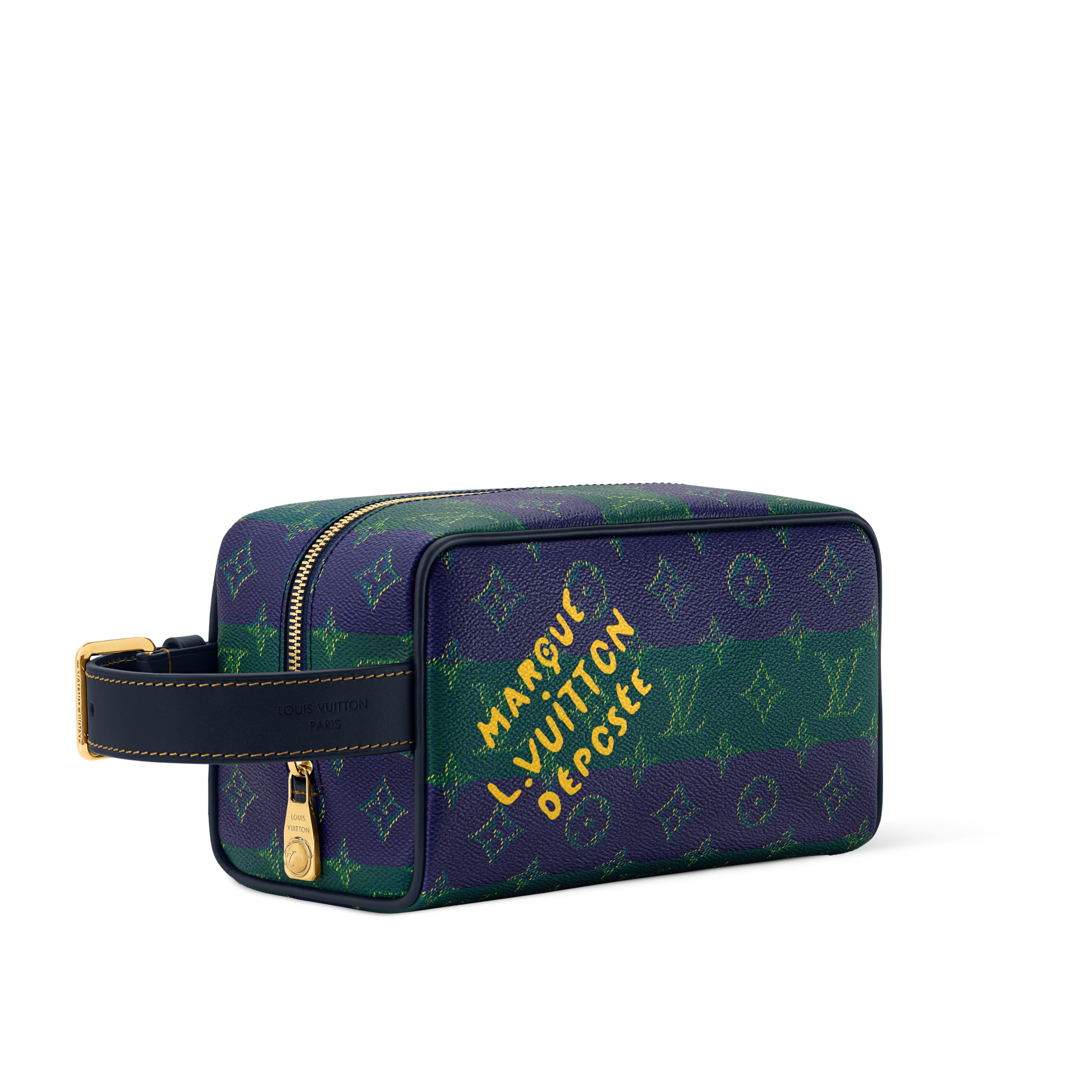 Trousse toilette Locker Dopp Kit Monogram Heritage Uomo Viaggio Accessori da Viaggio | LOUIS VUITTON (Zoom prodotto)