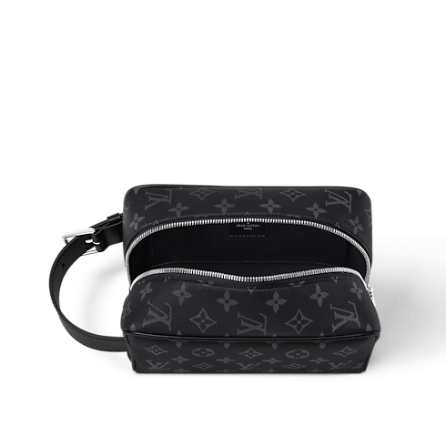 Trousse toilette Locker Dopp Kit Tela Monogram Eclipse Uomo Viaggio Accessori da Viaggio | LOUIS VUITTON (Zoom prodotto)