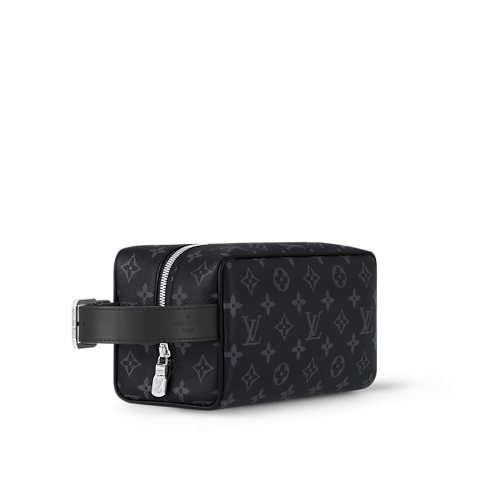 Trousse toilette Locker Dopp Kit Tela Monogram Eclipse Uomo Viaggio Accessori da Viaggio | LOUIS VUITTON (Zoom prodotto)