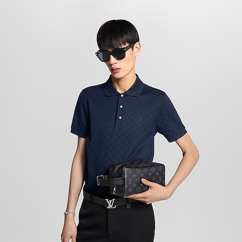 Trousse toilette Locker Dopp Kit Tela Monogram Eclipse Uomo Viaggio Accessori da Viaggio | LOUIS VUITTON (Zoom prodotto)