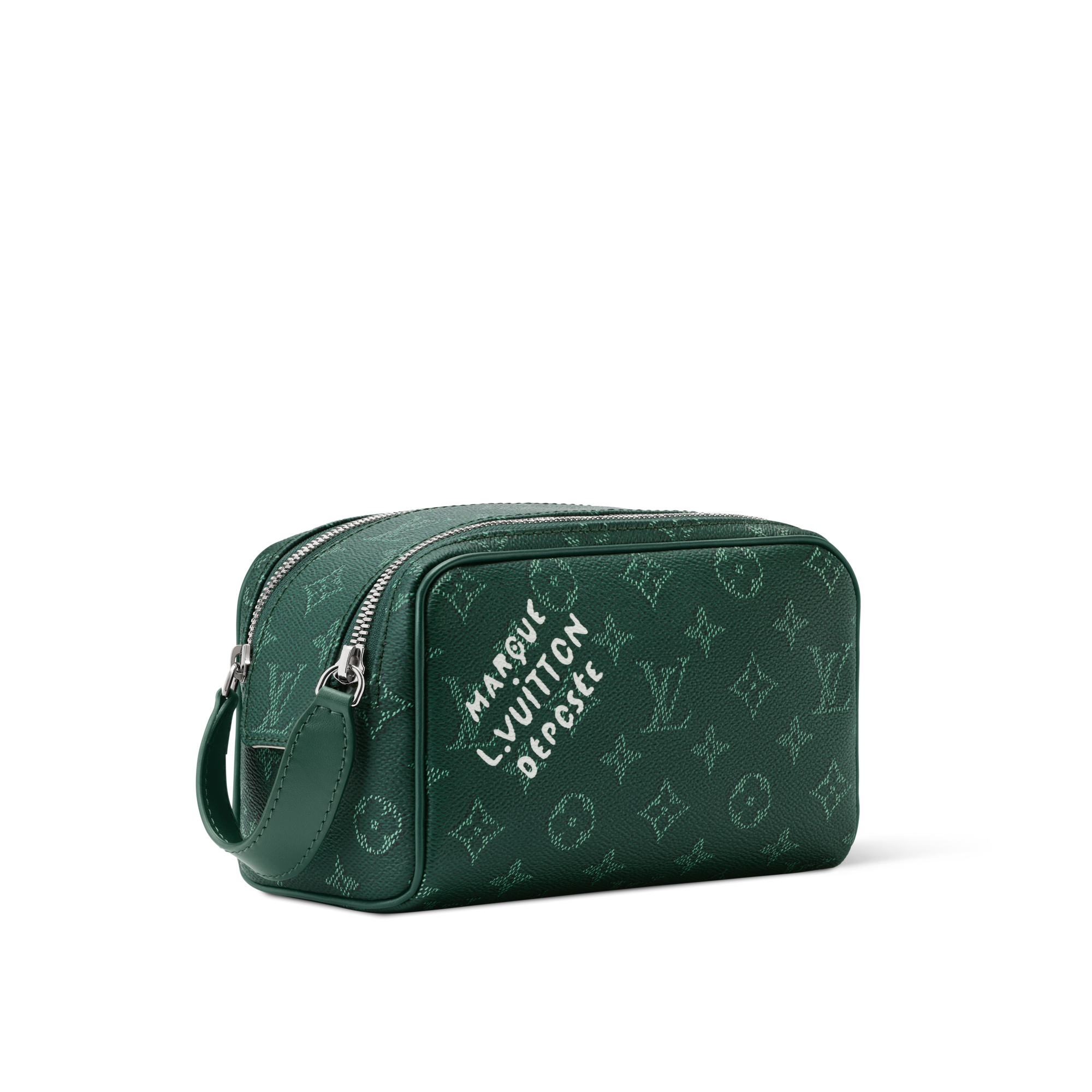 Trousse toilette Mini Dopp Kit Monogram Heritage Uomo Viaggio Accessori da Viaggio | LOUIS VUITTON (Zoom prodotto)
