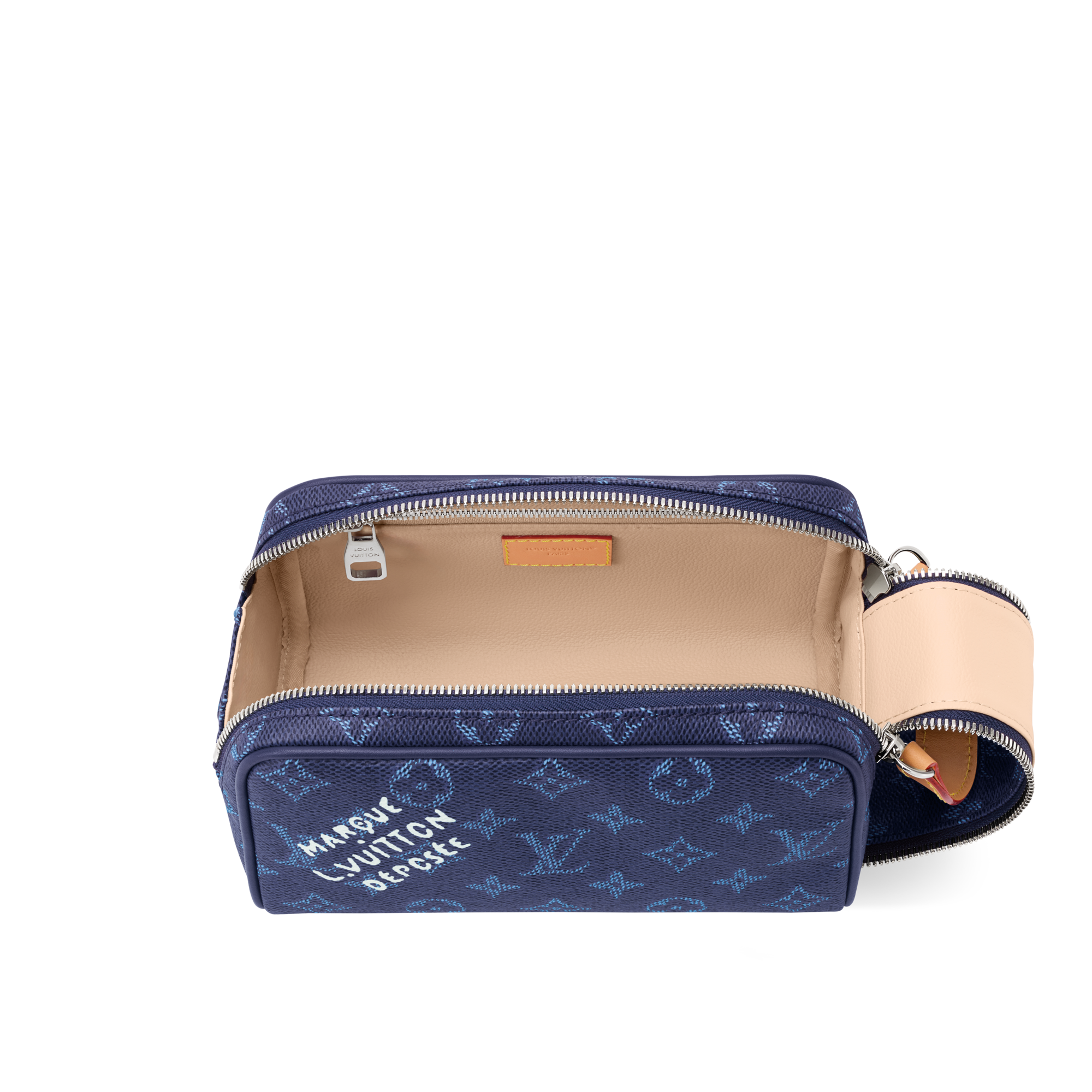 Trousse toilette Mini Dopp Kit Monogram Heritage Uomo Viaggio Accessori da Viaggio | LOUIS VUITTON (Zoom prodotto)