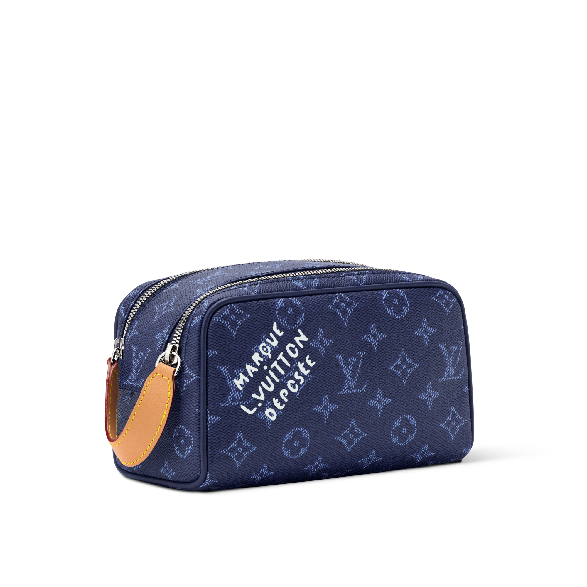 Trousse toilette Mini Dopp Kit Monogram Heritage Uomo Viaggio Accessori da Viaggio | LOUIS VUITTON (Zoom prodotto)