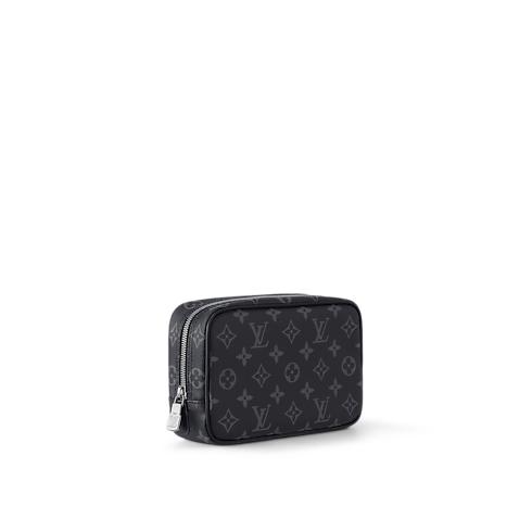 Trousse Toilette PM Tela Monogram Eclipse Uomo Viaggio Accessori da Viaggio | LOUIS VUITTON (Zoom prodotto)
