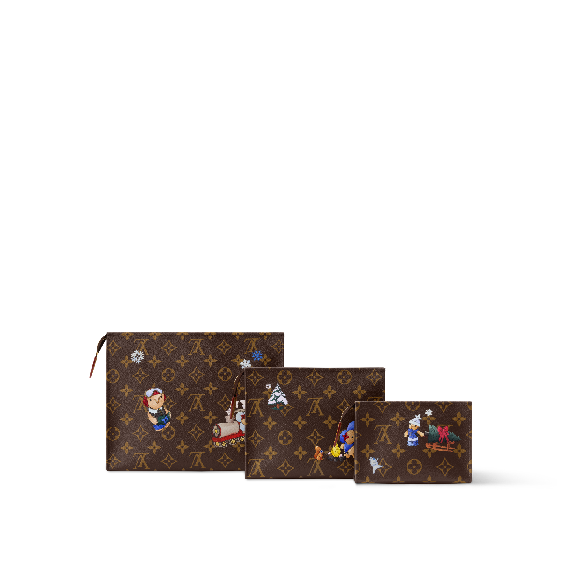 Trousse Toilette Trio Tela Monogram Donna Viaggio Accessori da viaggio | LOUIS VUITTON (Zoom prodotto)