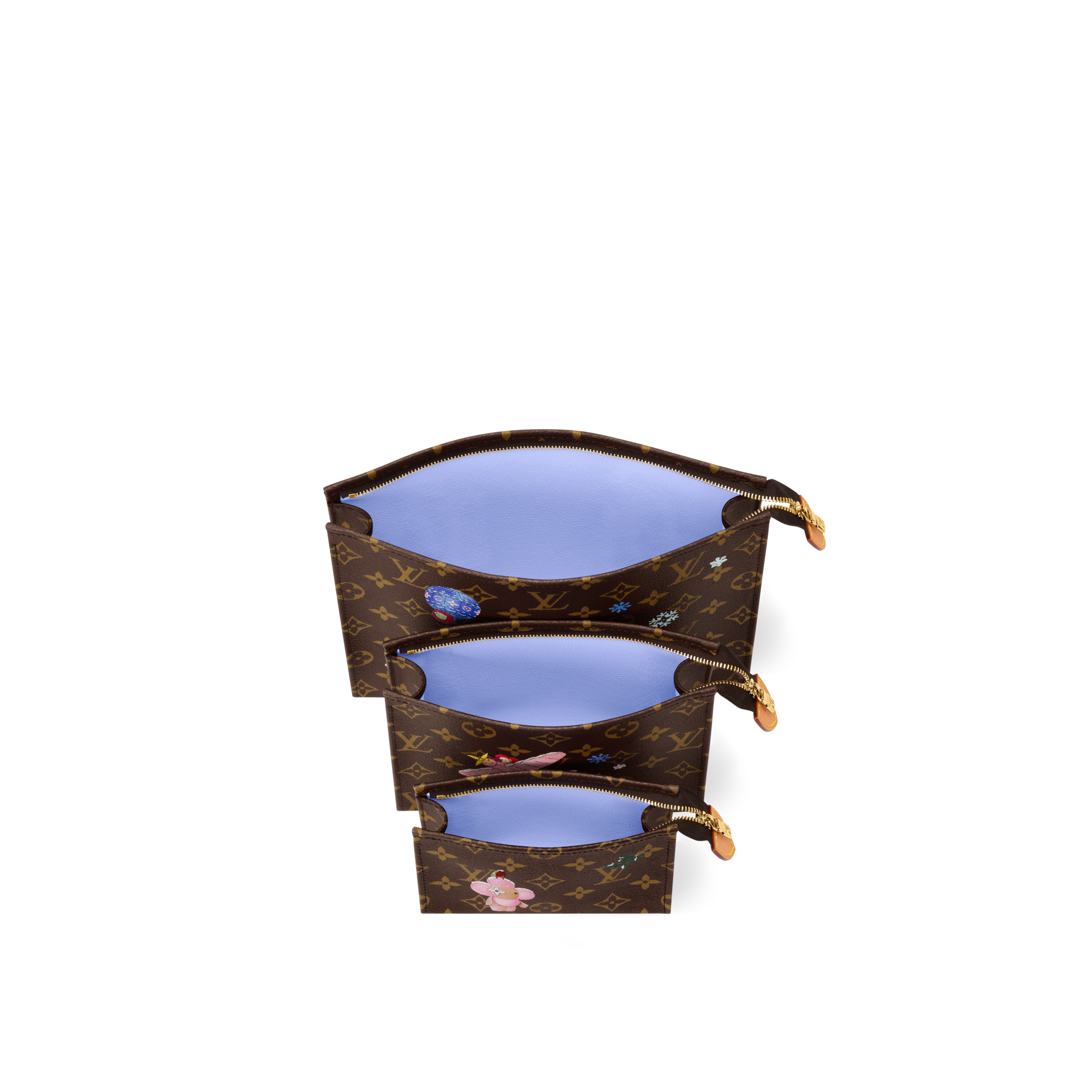 Trousse Toilette Trio Tela Monogram Donna Viaggio Accessori da viaggio | LOUIS VUITTON (Zoom prodotto)