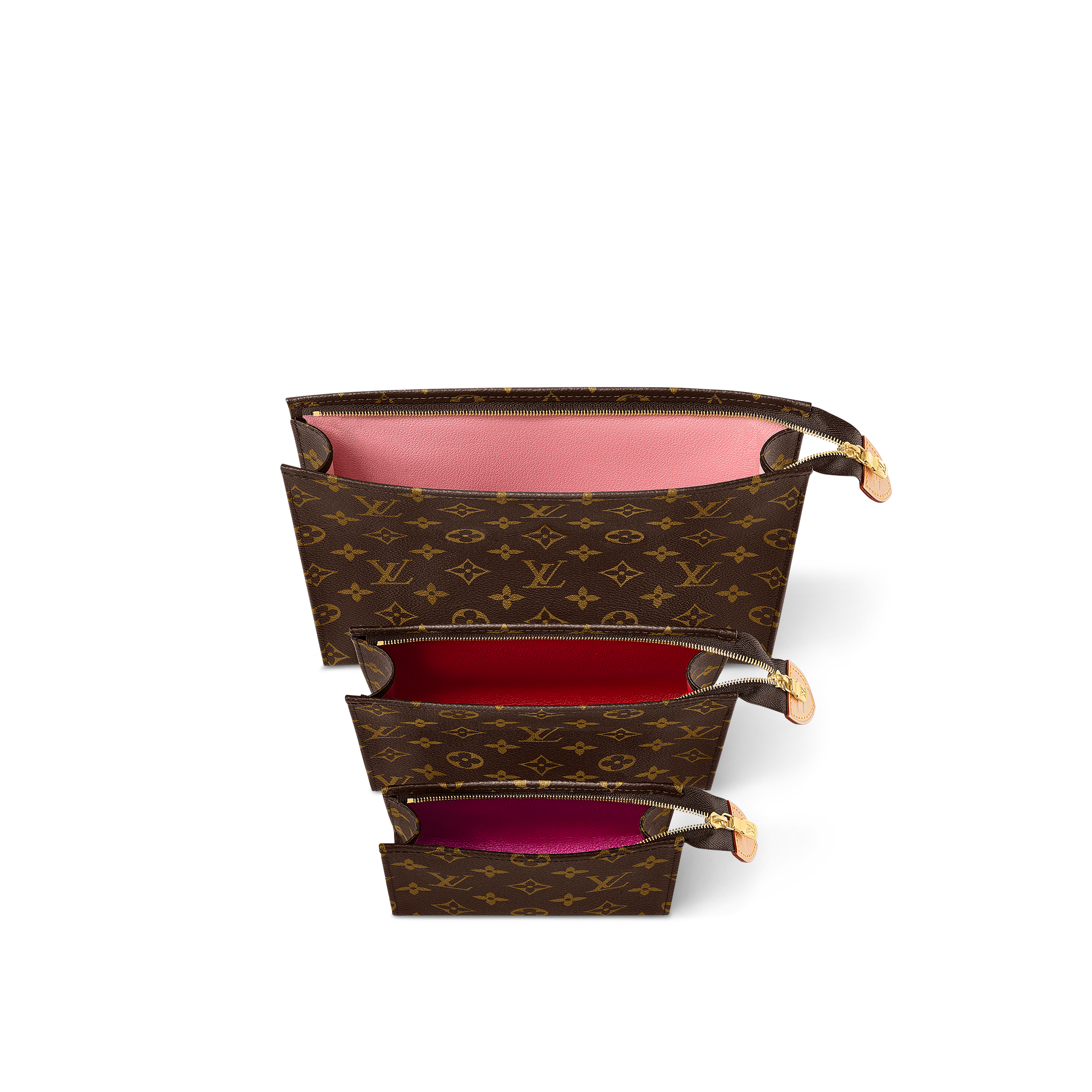 Trousse Toilette Trio Tela Monogram Donna Portafogli e Piccola Pelletteria Pochettes | LOUIS VUITTON (Zoom prodotto)