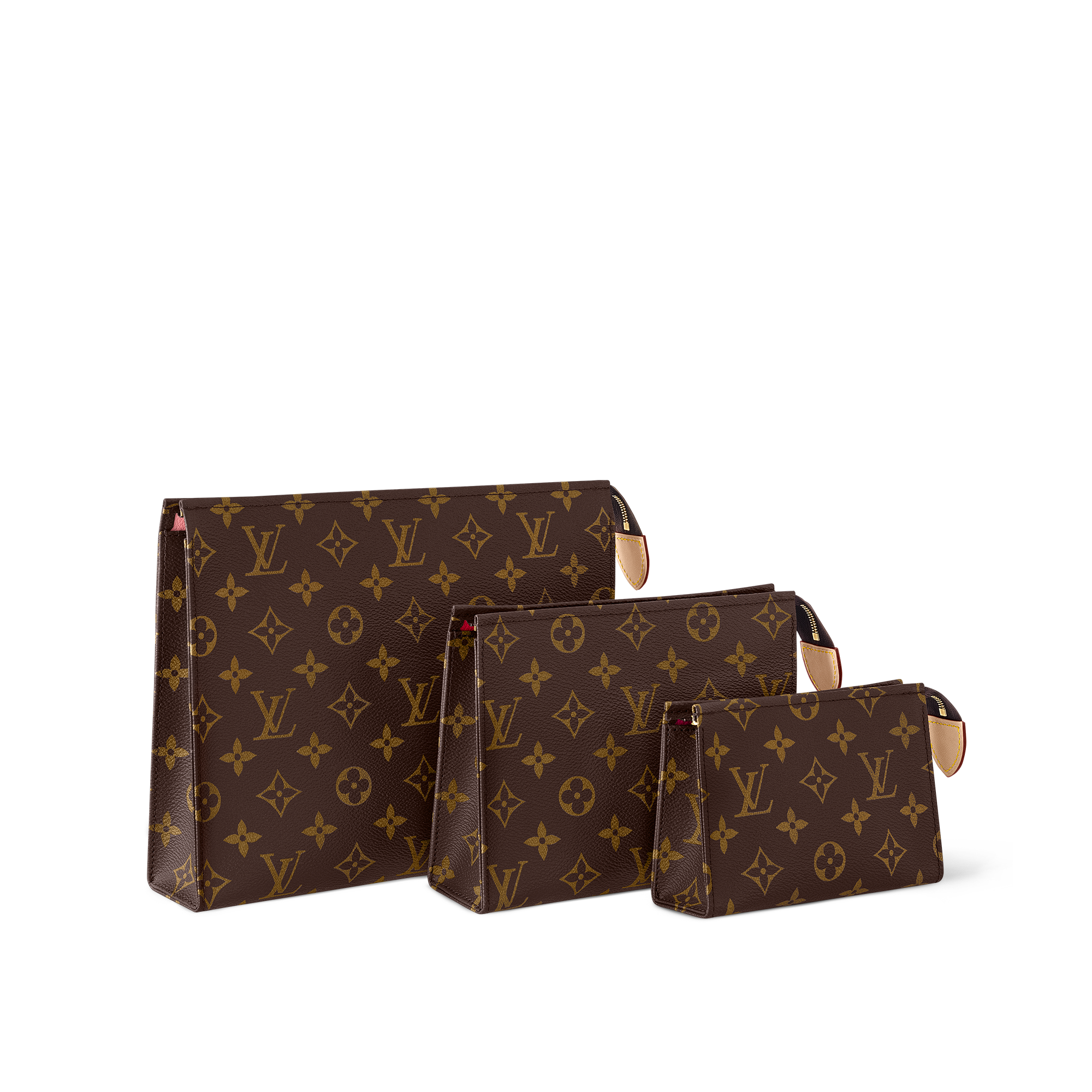 Trousse Toilette Trio Tela Monogram Donna Portafogli e Piccola Pelletteria Pochettes | LOUIS VUITTON (Zoom prodotto)
