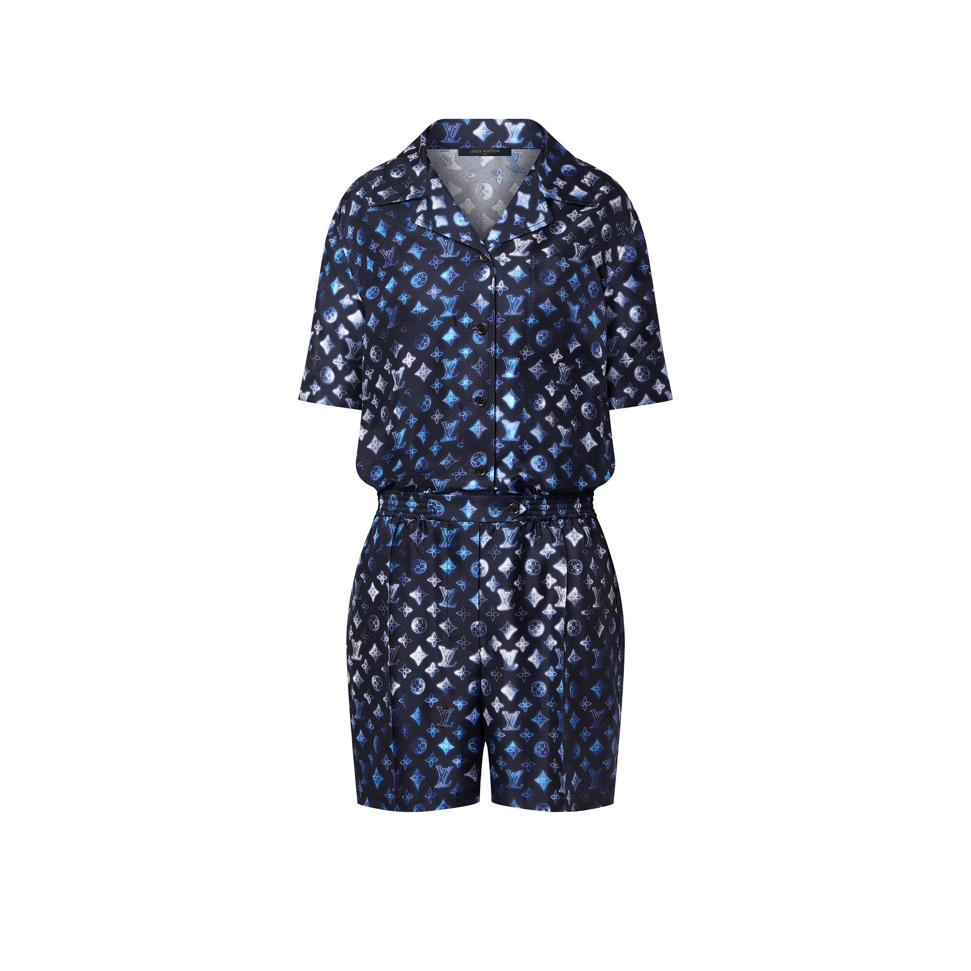 Tuta corta con motivo Monogram Mahina - Abbigliamento | LOUIS VUITTON