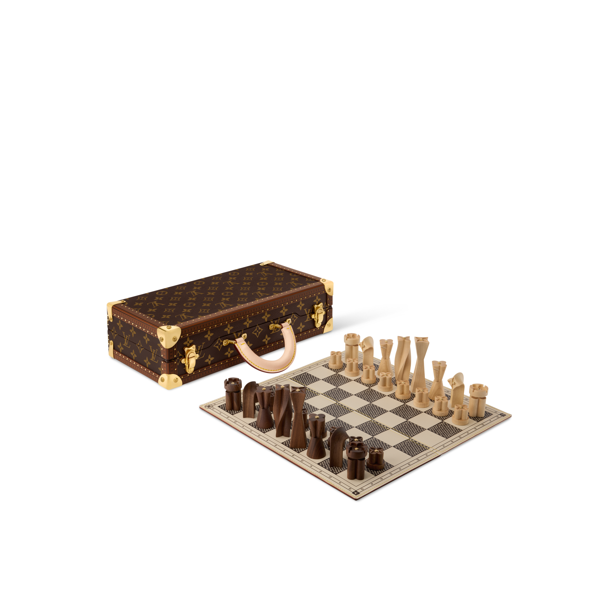 Valigetta con scacchi Tela Monogram Bauli, Viaggio e Casa Bauli e Contenitori Coffret | LOUIS VUITTON (Zoom prodotto)