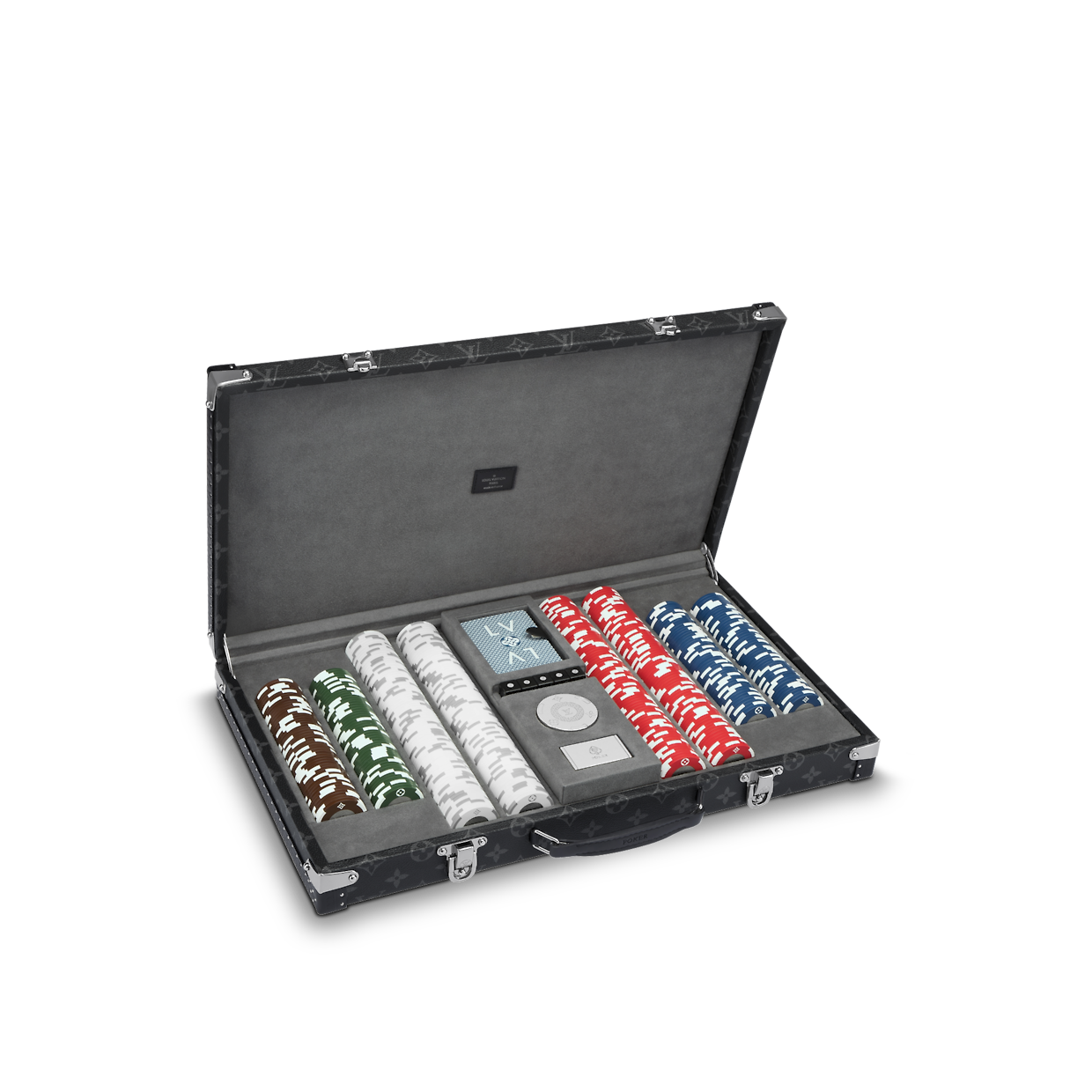 Valigetta da poker Tela Monogram Eclipse Uomo Viaggio Valigie Rigide | LOUIS VUITTON (Zoom prodotto)