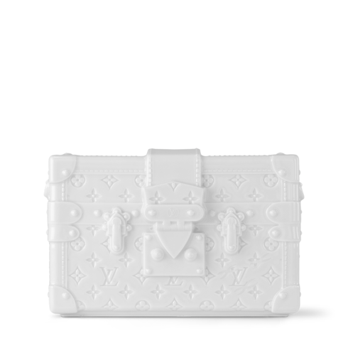 Vaso di porcellana Petite Malle Tela Monogram Bauli, Viaggio e Casa In Evidenza Campagna Art of Living | LOUIS VUITTON (Zoom prodotto)