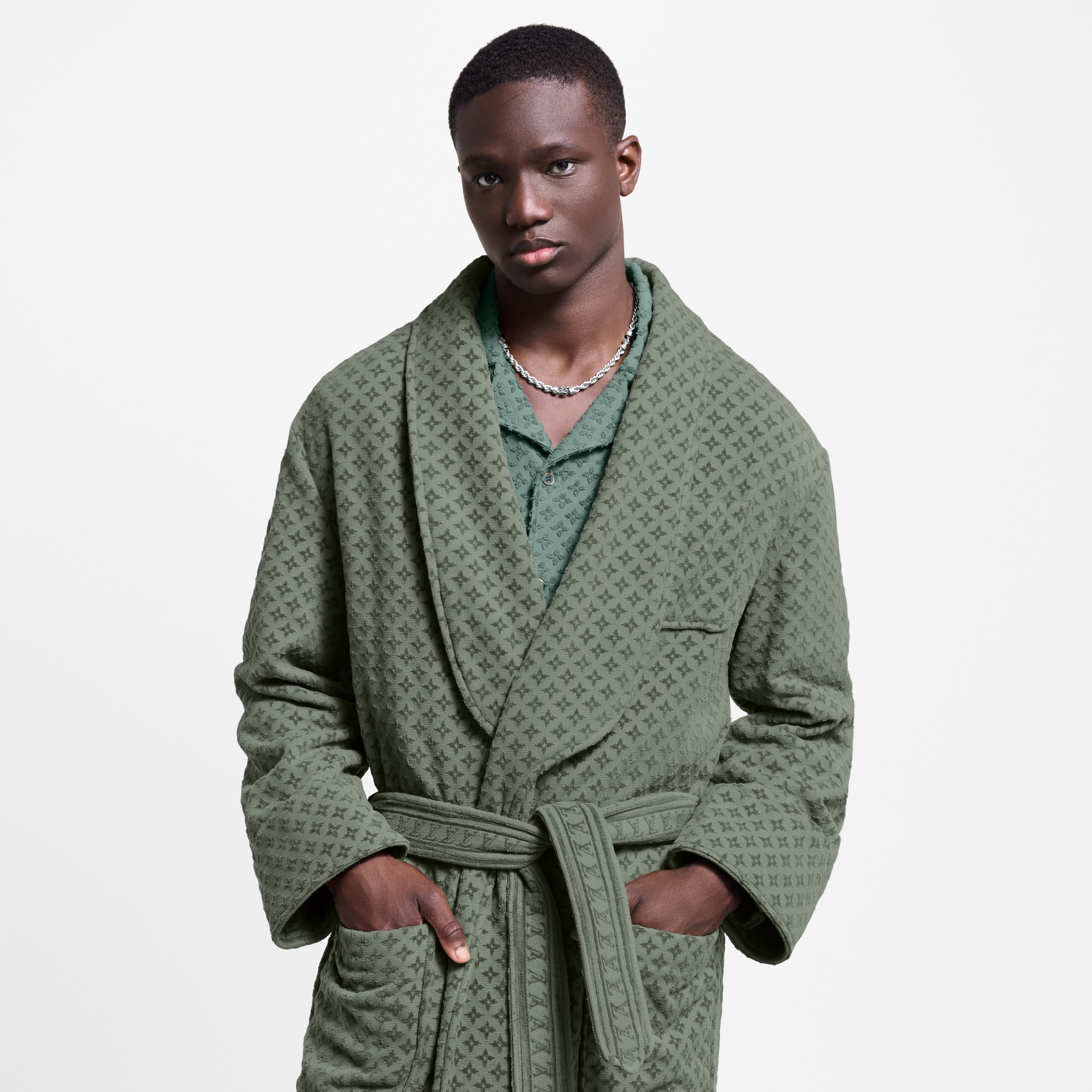 Vestaglia in spugna  Uomo Abbigliamento Tutti i Capi di Abbigliamento | LOUIS VUITTON (Zoom prodotto)
