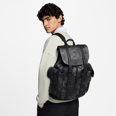 Zaino Christopher MM Damoflage Borse e Piccola Pelletteria Borse da Uomo LV Icons | LOUIS VUITTON (Zoom prodotto)