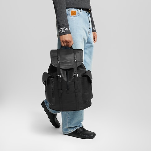 Zaino Christopher MM Pelle Epi Uomo Borse da Uomo Tutte le collezioni | LOUIS VUITTON (Zoom prodotto)