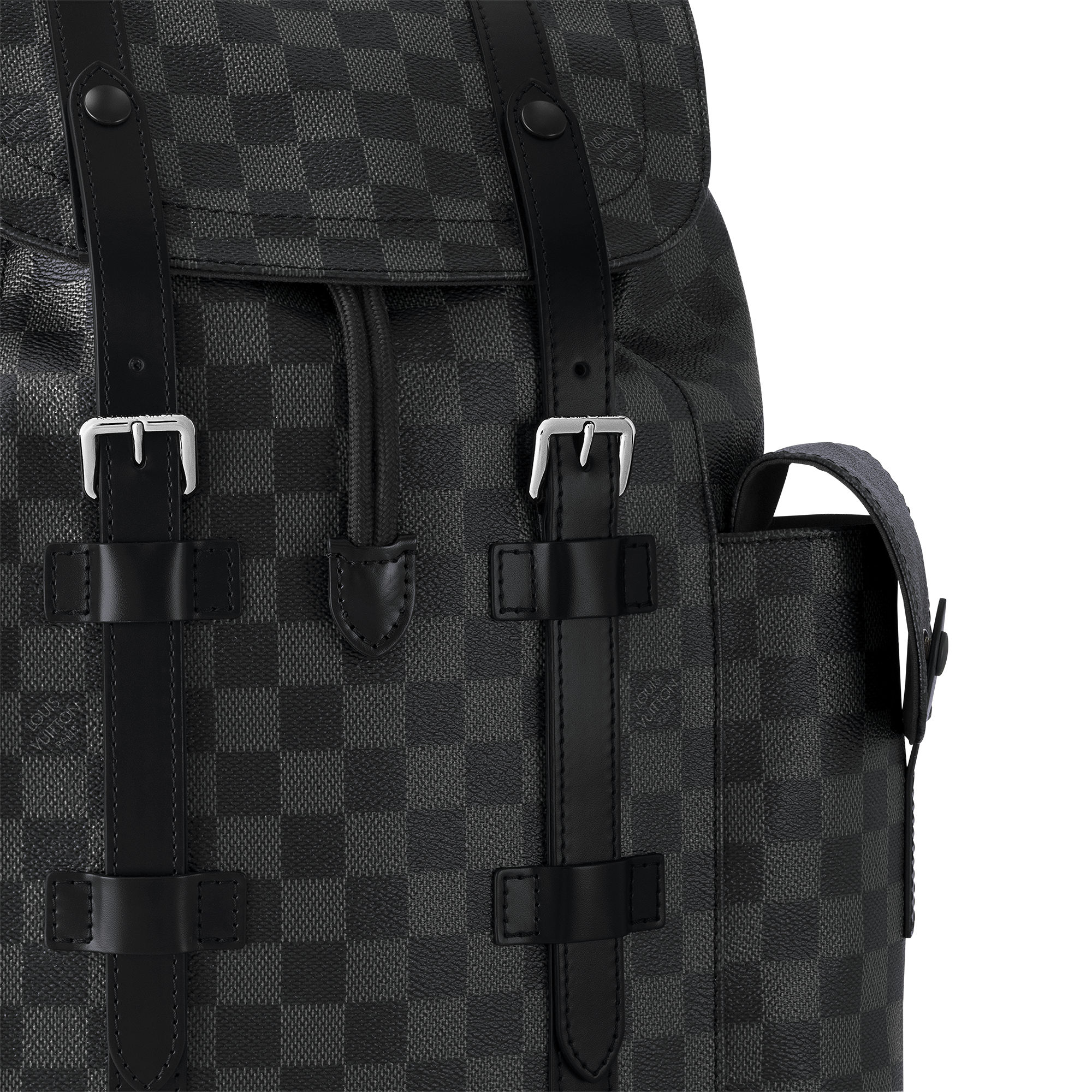 Zaino Christopher MM Tela Damier Graphite Uomo Viaggio Tutte le Valigie e Accessori | LOUIS VUITTON (Zoom prodotto)