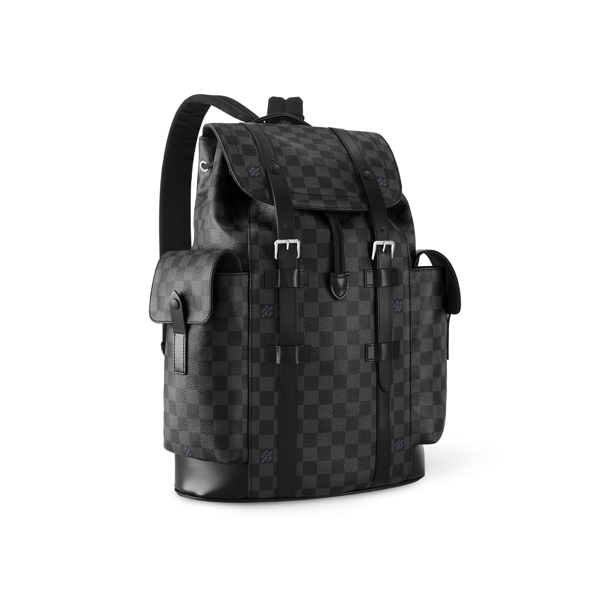 Zaino Christopher MM Tela Damier Graphite Uomo Viaggio Tutte le Valigie e Accessori | LOUIS VUITTON (Zoom prodotto)