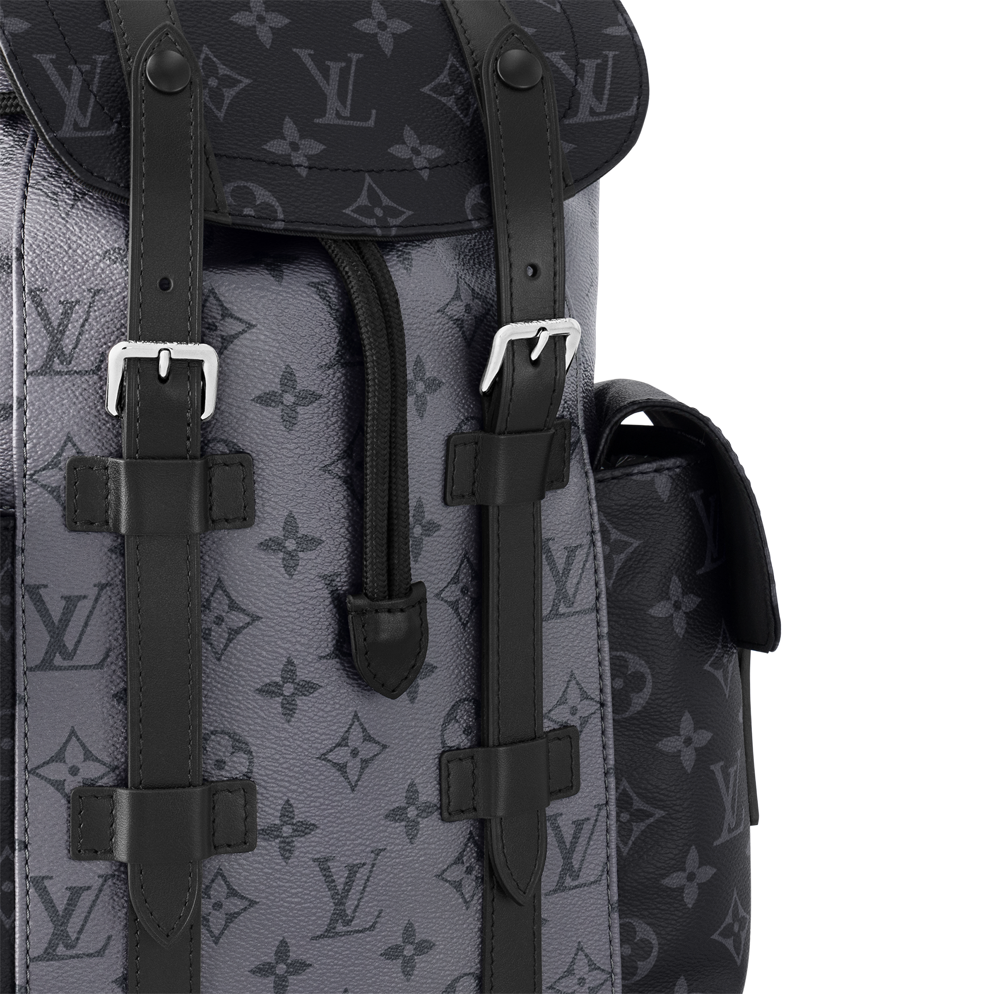 Zaino Christopher PM Monogram Eclipse Uomo Borse da Uomo All Collections | LOUIS VUITTON (Zoom prodotto)