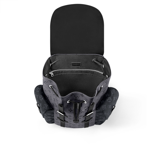 Zaino Christopher PM Monogram Eclipse Uomo Borse da Uomo Tutte le collezioni | LOUIS VUITTON (Zoom prodotto)