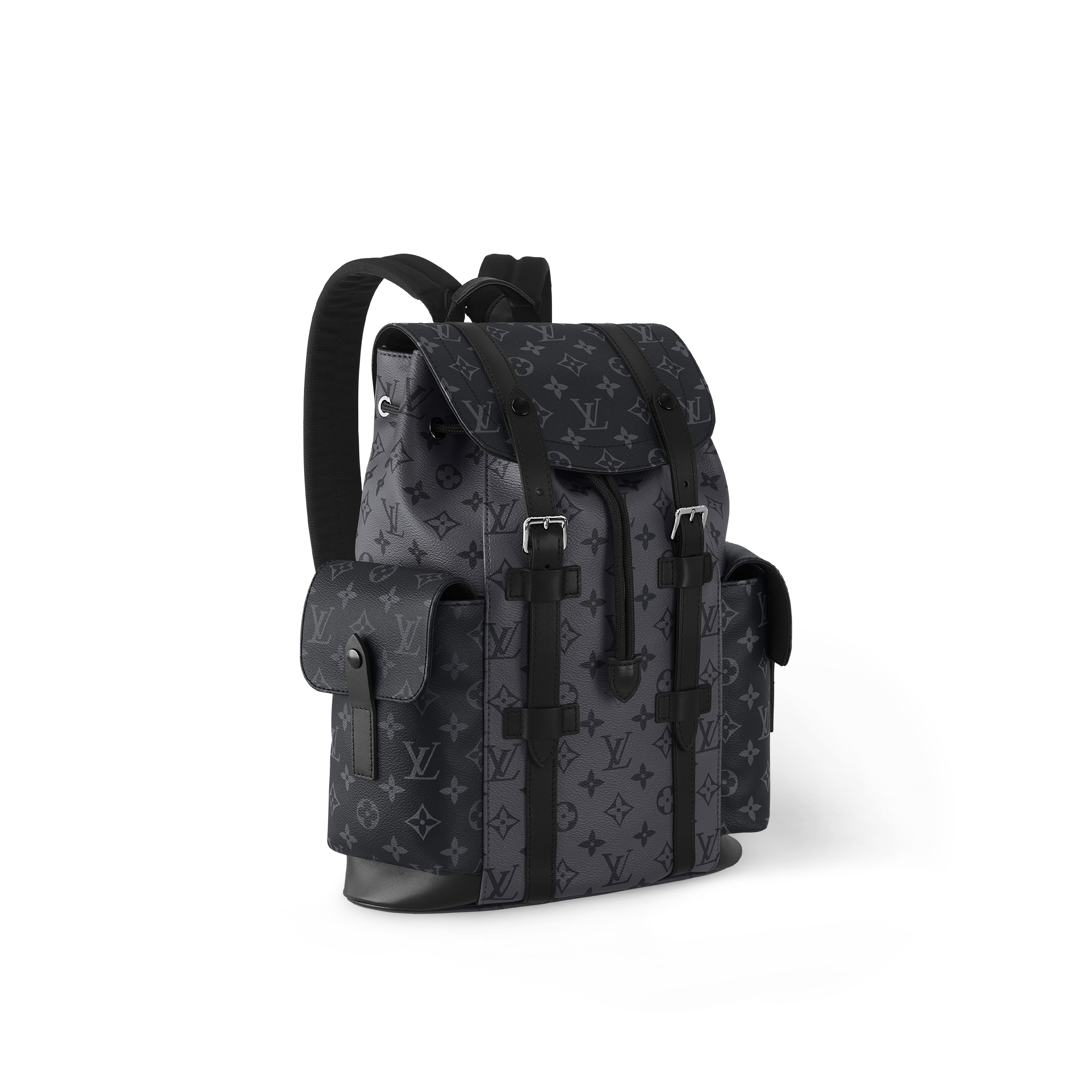 Zaino Christopher PM Monogram Eclipse Uomo Borse da Uomo All Collections | LOUIS VUITTON (Zoom prodotto)