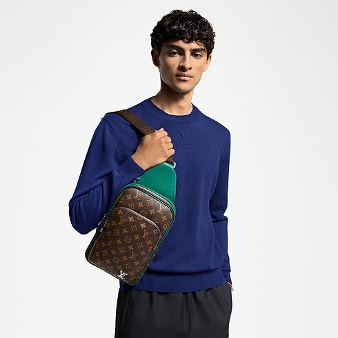 Zaino monospalla Avenue Tela Monogram Macassar Borse e Piccola Pelletteria Borse da Uomo Novità | LOUIS VUITTON (Zoom prodotto)