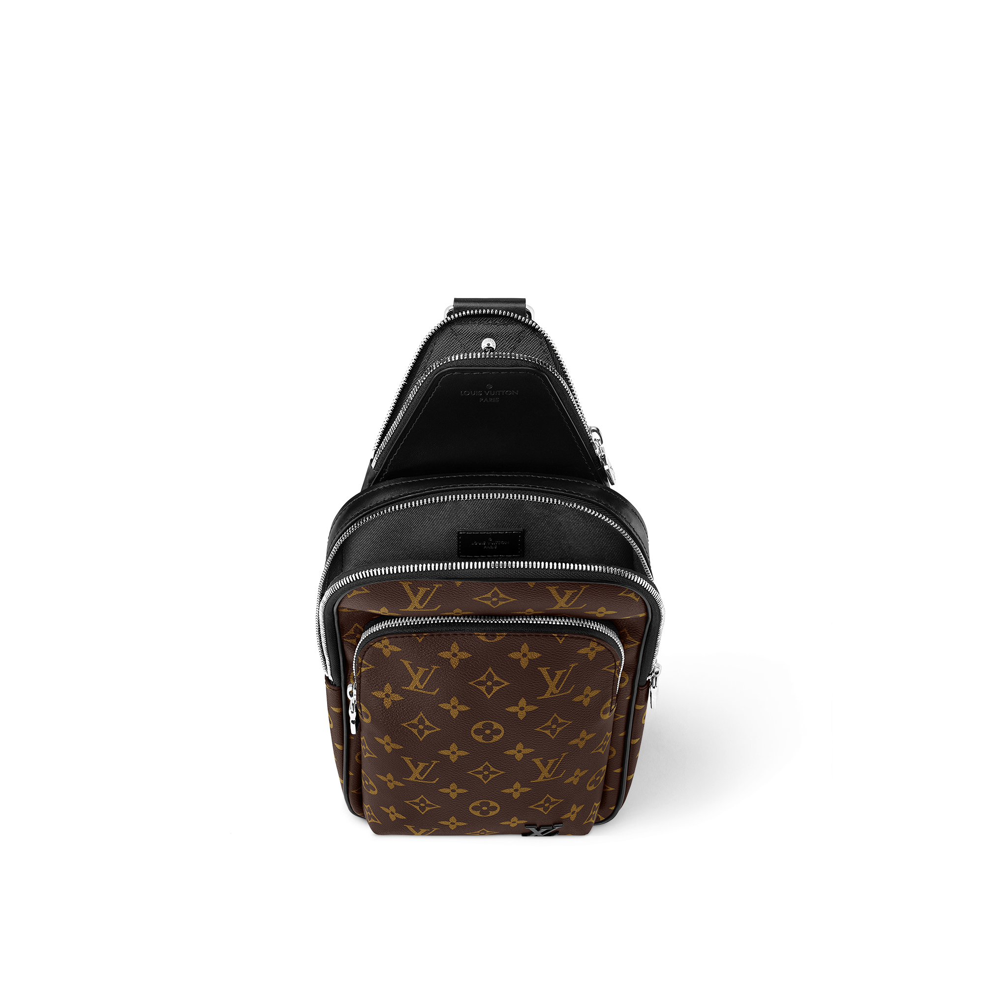 Zaino monospalla Avenue NM Tela Monogram Macassar Uomo Borse da Uomo All Collections | LOUIS VUITTON (Zoom prodotto)