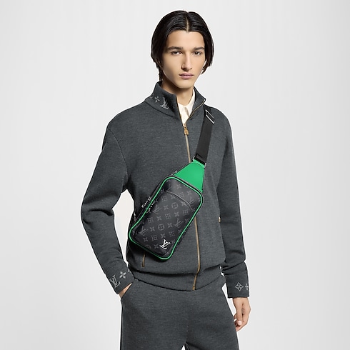 Zaino monospalla Avenue PM Monogram Eclipse Borse e Piccola Pelletteria Borse da Uomo Novità | LOUIS VUITTON (Zoom prodotto)