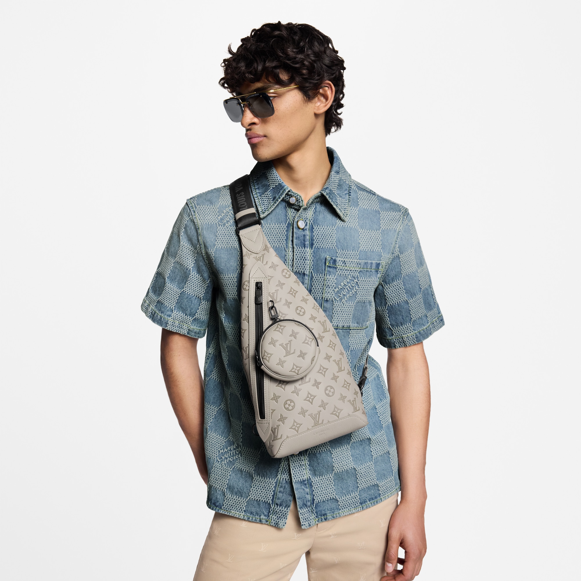 Zaino monospalla Duo Pelletteria Monogram Shadow Borse e Piccola Pelletteria Borse da Donna Novità | LOUIS VUITTON (Zoom prodotto)