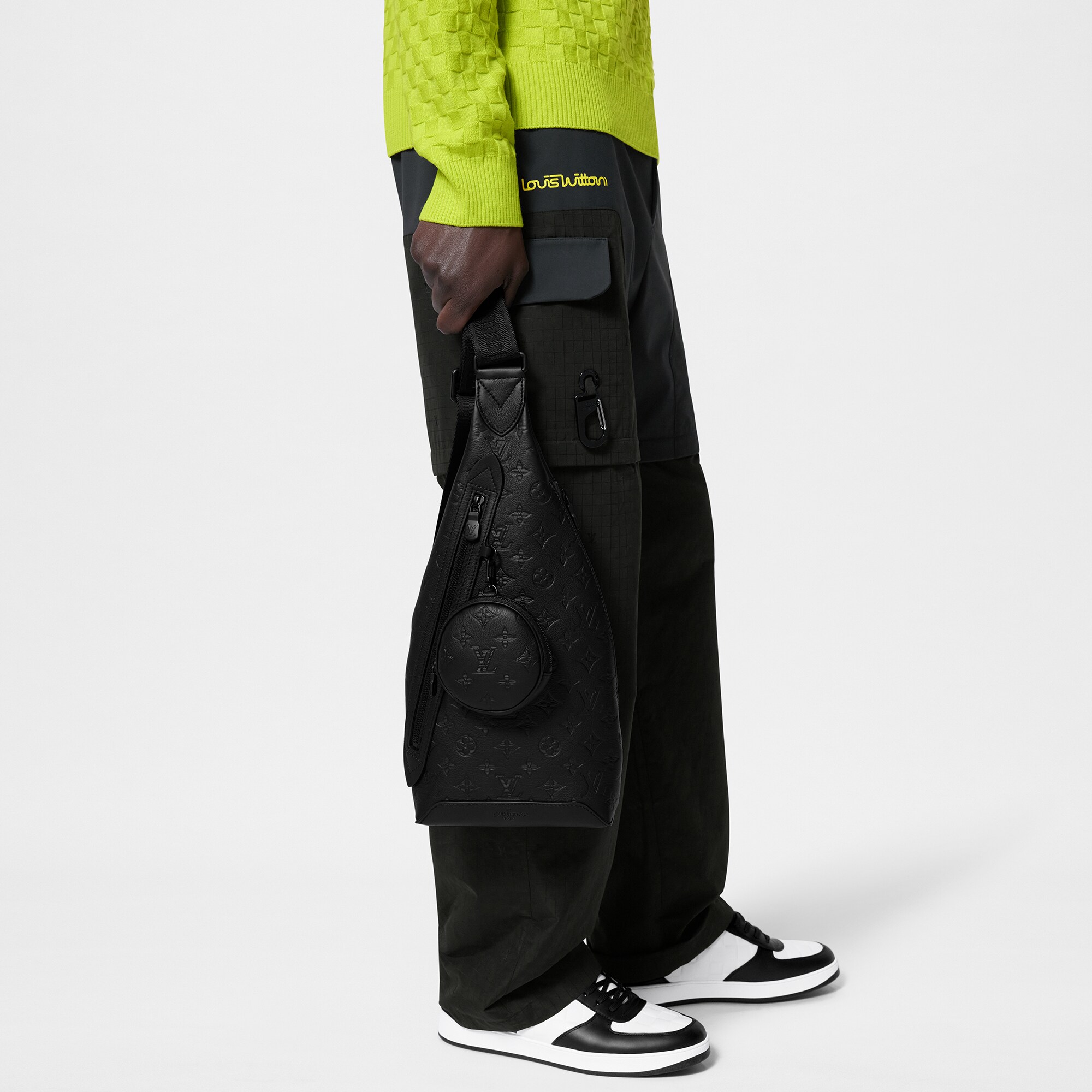 Zaino monospalla Duo Pelletteria Monogram Shadow Uomo Borse da Uomo Tutte le collezioni | LOUIS VUITTON (Zoom prodotto)