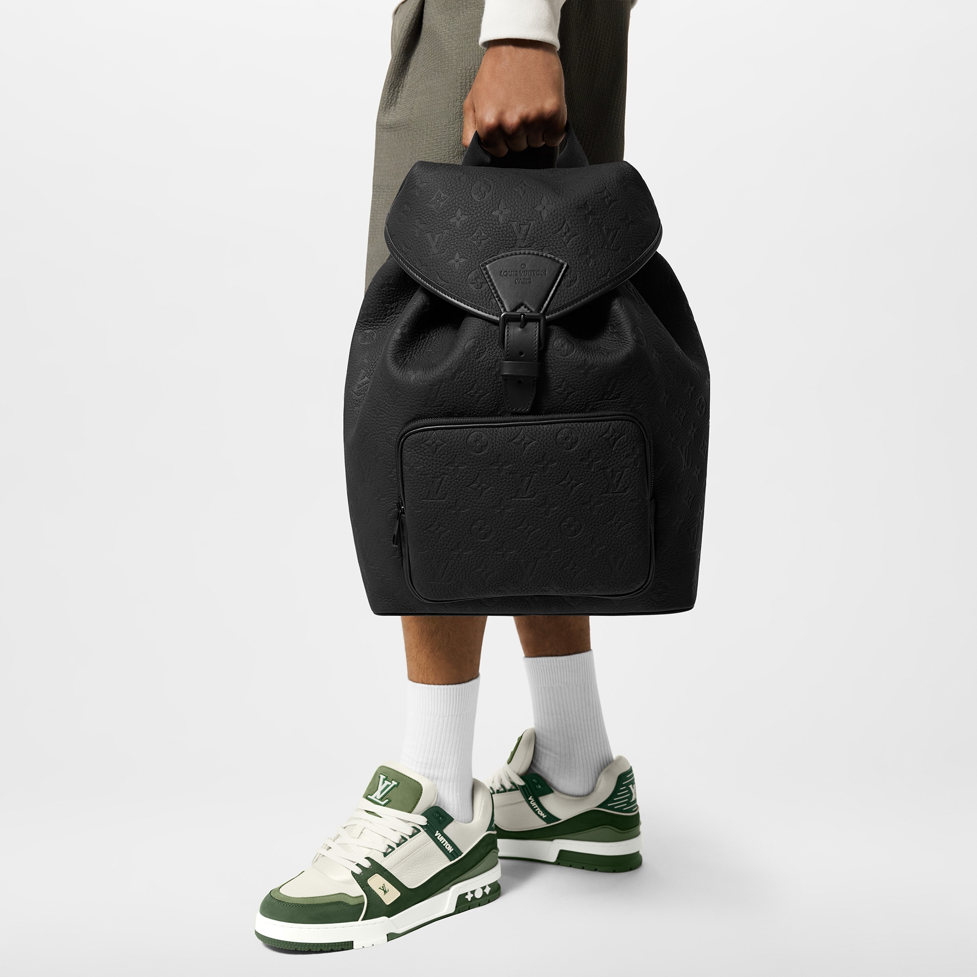 Zaino Montsouris Monogram in pelle Taurillon Uomo Borse da Uomo Tutte le collezioni | LOUIS VUITTON (Zoom prodotto)