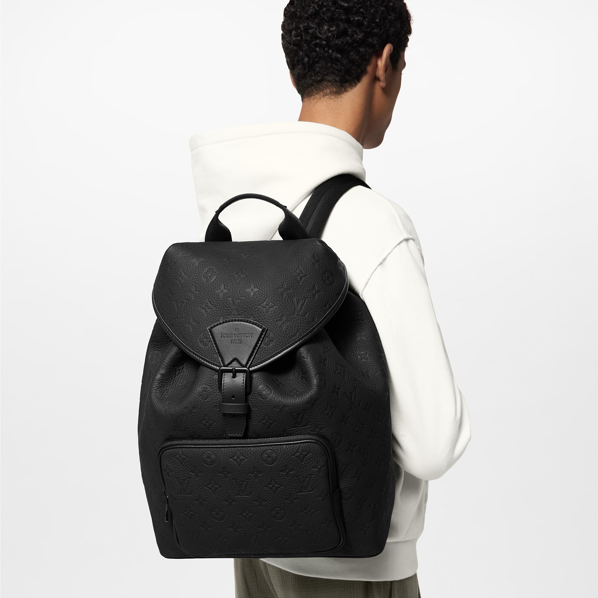 Zaino Montsouris Monogram in pelle Taurillon Uomo Borse da Uomo Tutte le collezioni | LOUIS VUITTON (Zoom prodotto)
