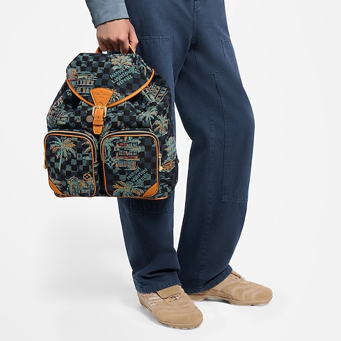 Zaino Montsouris Cargo Altri Damier Borse e Piccola Pelletteria Borse da Uomo Novità | LOUIS VUITTON (Zoom prodotto)