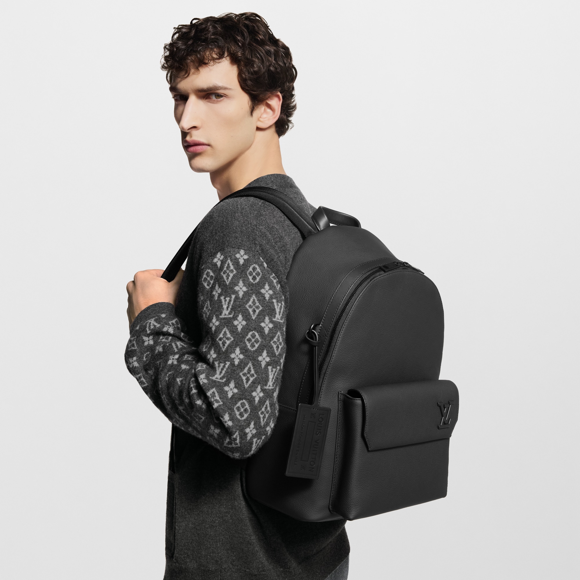 Zaino Takeoff LV Aerogram Uomo Borse da Uomo Tutte le borse | LOUIS VUITTON (Zoom prodotto)