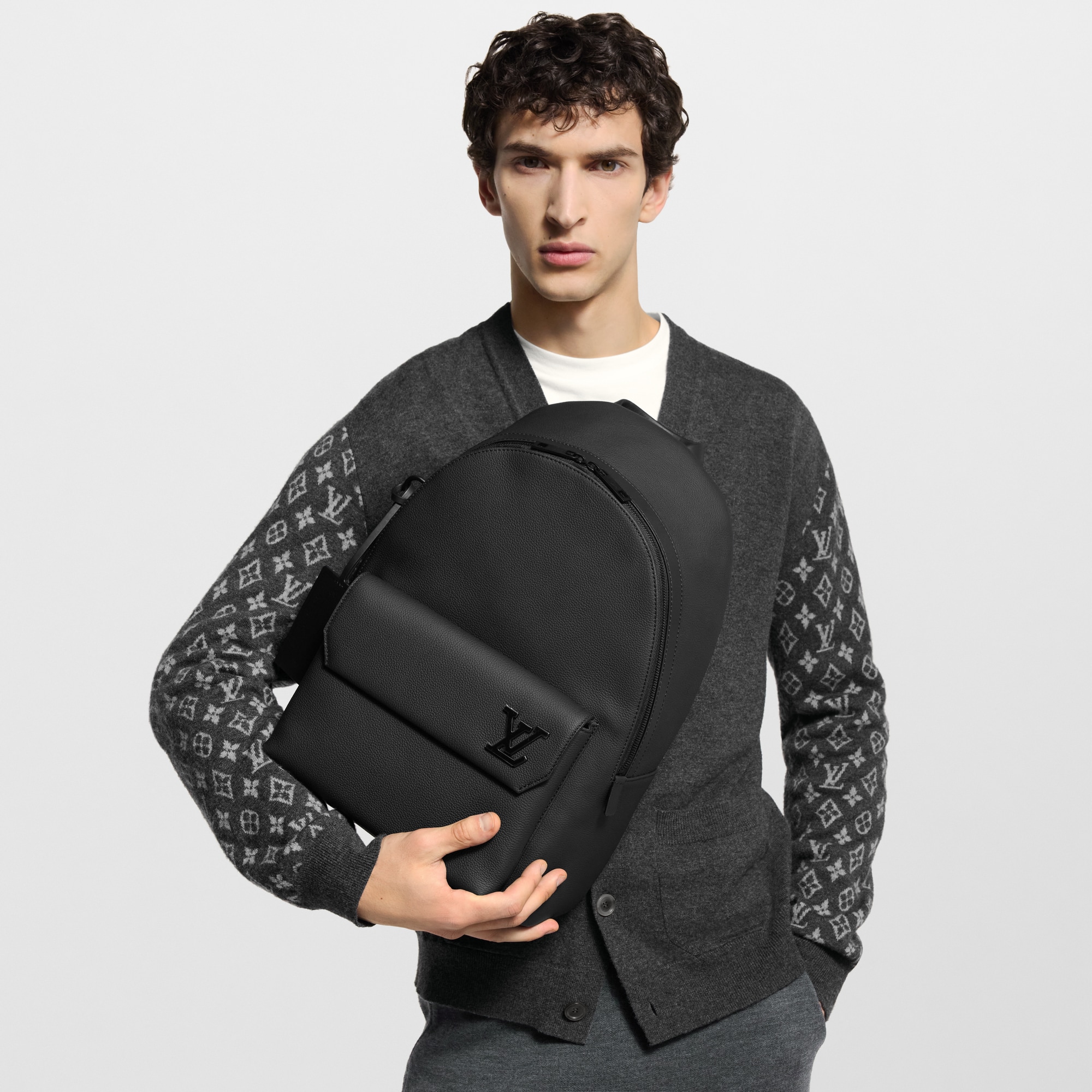 Zaino Takeoff LV Aerogram Uomo Borse da Uomo Tutte le borse | LOUIS VUITTON (Zoom prodotto)