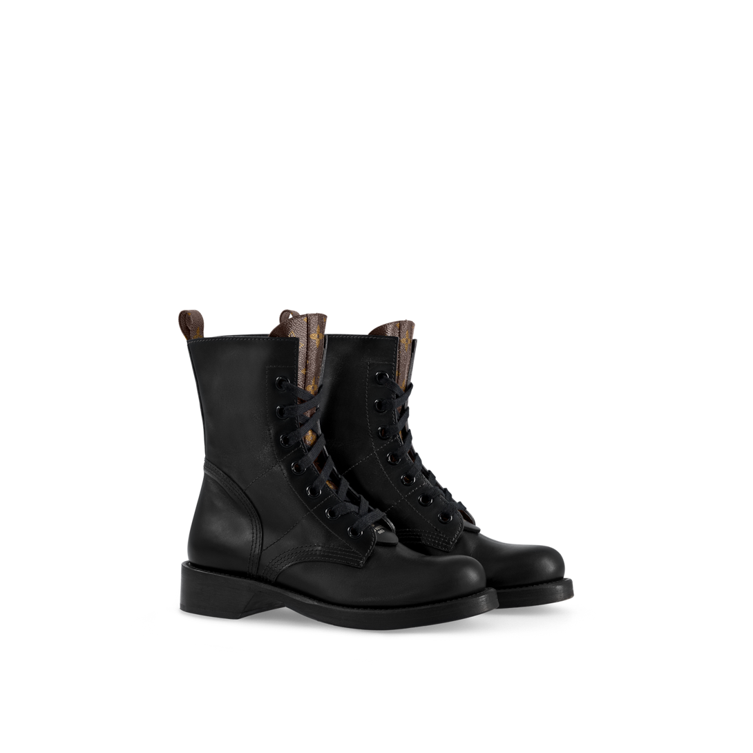Stivaletti, stivali bassi con zeppa LOUIS VUITTON 36 marrone nuovo stato  venduto da Selina 26 - 8395099