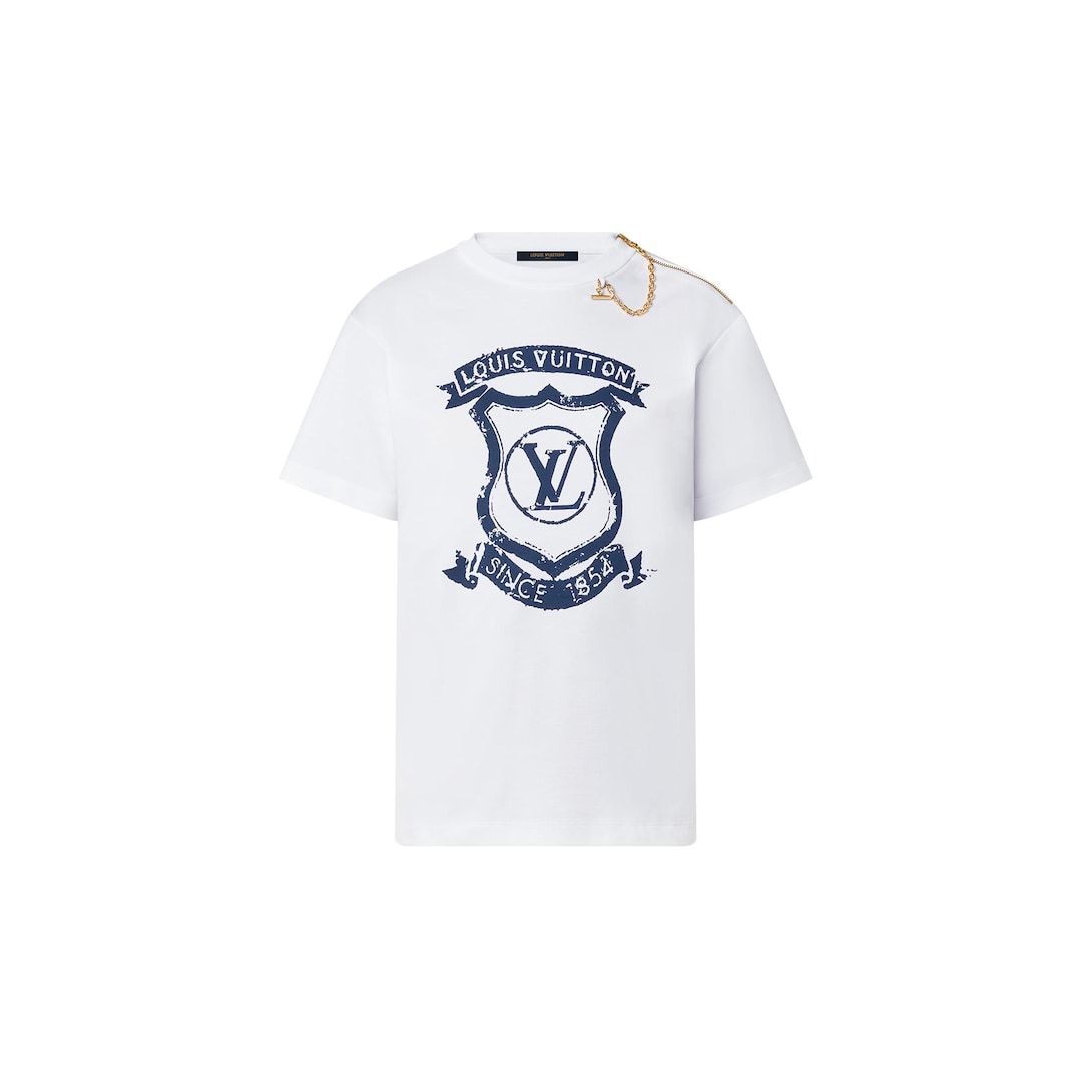 T-shirt con stemma Louis Vuitton - Abbigliamento | LOUIS VUITTON