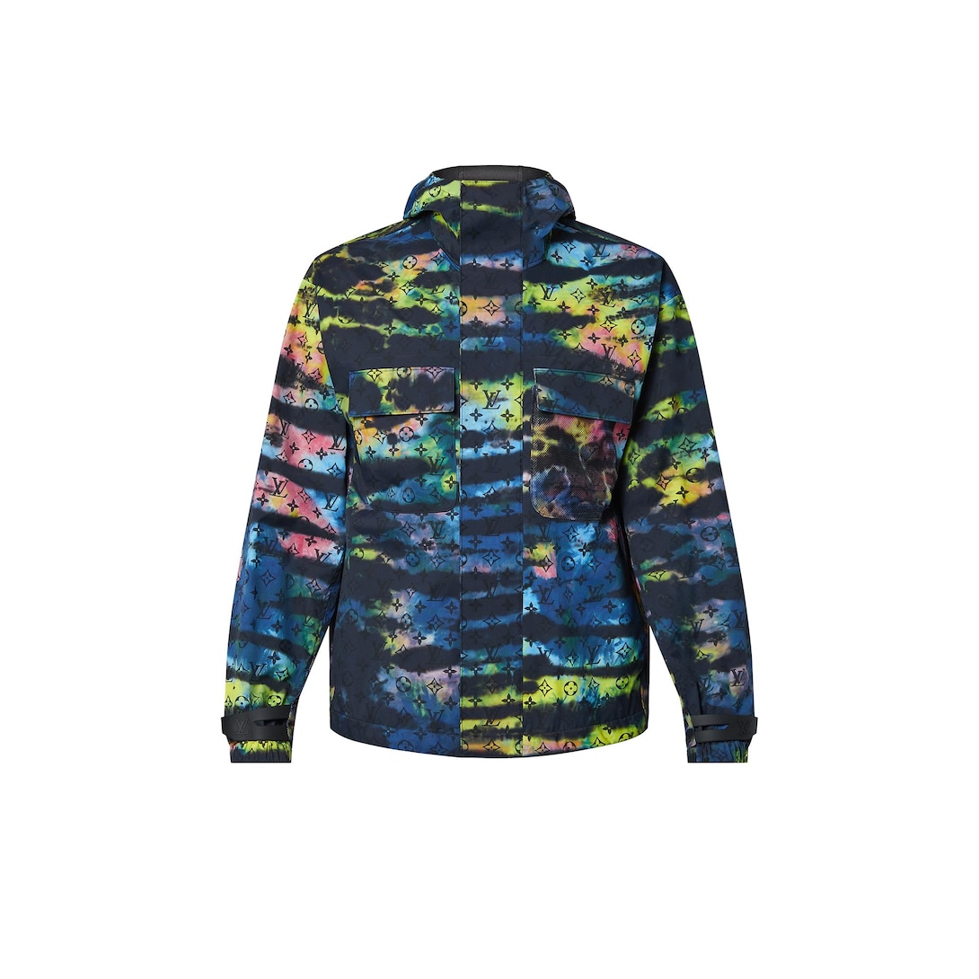 Giubbotto tecnico con motivo Tie \u0026 Dye - Abbigliamento | LOUIS VUITTON
