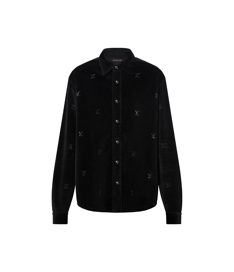 ROMWE Grunge Punk Camicia casual a maniche lunghe con colletto rimovibile, stile college, in