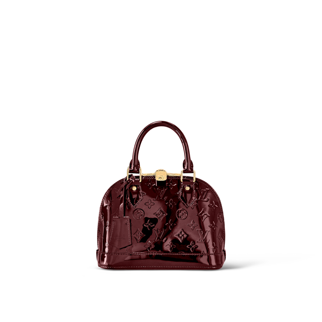 louis vuitton alma bb red