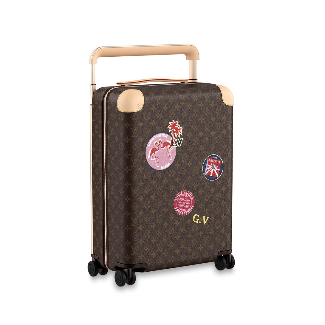 Valigia Horizon 55 personalizzabile con patch | LOUIS VUITTON