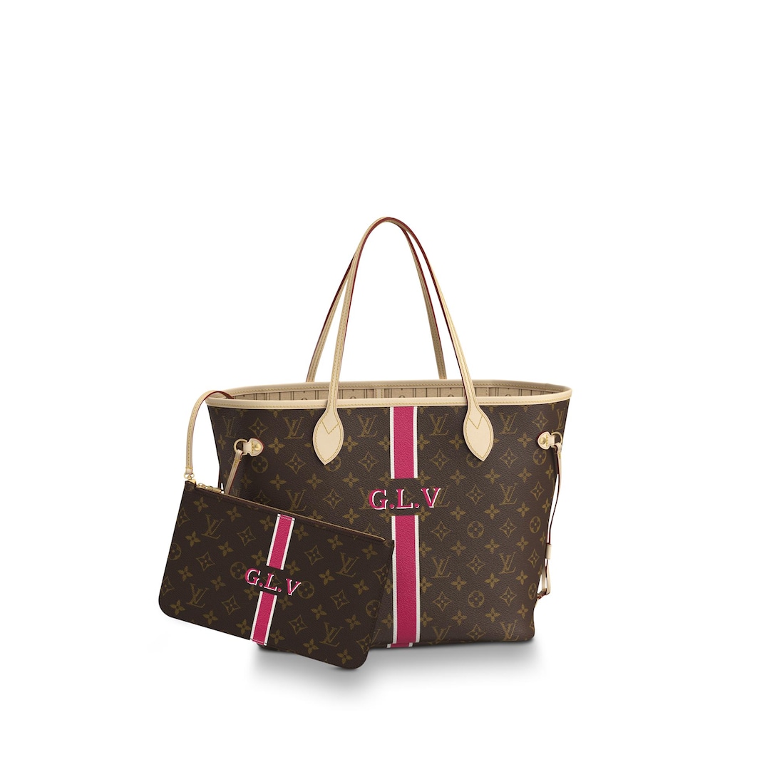 Shopper Neverfull Media personalizzabile | LOUIS VUITTON